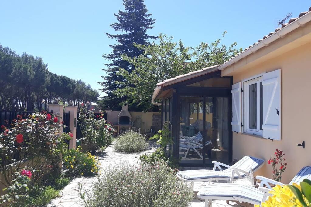 Villa 3 Etoiles Pres Des Plages, Parking, Wifi, Clim Sauvian Экстерьер фото
